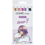 COPIC kit de marqueurs ciao 5+1, manga 7