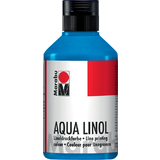 Marabu couleur pour linogravure Aqua, 250 ml, bleu moyen