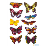HERMA autocollants DECOR "Papillons", paillet