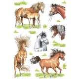 HERMA sticker DECOR "Dessins de chevaux"