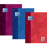 Oxford cahier scolaire, A4, 100 pages, encoll en tte,