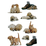 HERMA autocollants DECOR "Chiots"