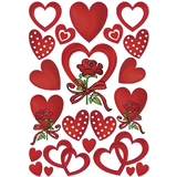 HERMA sticker DECOR "Coeurs & Roses"