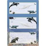 HERMA tiquette pour livre "Dauphins", 76 x 35 mm