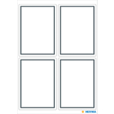 HERMA etiquettes pour livres, 40 x 55 mm, conception marge