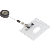 DURABLE Porte-badge, en PVC souple, 85 x 54 mm