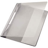 LEITZ chemise  lamelle Exquisit, format A4+, PVC, gris
