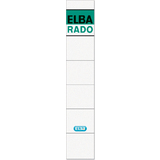 ELBA etiquette pour dos de classeur "ELBA RADO" - blanc