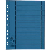 Oxford intercalaire avec perforation, a4 extra large, bleu