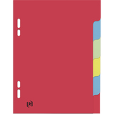 Oxford intercalaires neutres, 170 x 220 mm, 6 touches