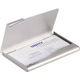 DURABLE etui pour cartes de visite BUSINESS card BOX, argent