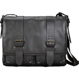 PRIDE&SOUL sac  bandoulire "TANK", cuir, marron fonc