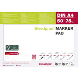 transotype bloc pour marqueur, A4, 75 g/m2, 50 feuilles