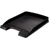 LEITZ corbeille  courrier Plus plat, A4, polystyrne, noir