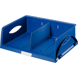 LEITZ bac  courrier Sorty, format A4/C4 paysage, bleu