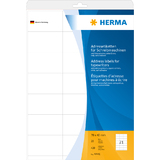 HERMA etiquette d'adresse, 70 x 42 mm, coins pointus, blanc