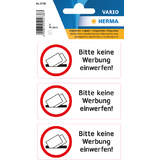 HERMA hinweisetiketten "Bitte keine Werbung einwerfen"