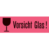 HERMA hinweisetiketten "Vorsicht Glas", 39 x 118 mm