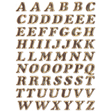 HERMA lettres adhsives A-Z, film primastique, or, 8 mm,