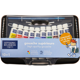 LEFRANC bourgeois Gouache en tube college Box, 10 tubes