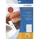 HERMA pochettes pour photos Fotophan, format A4, pour photos