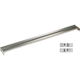 LEITZ Pendelstange, aus vernickeltem Metall, 1000 mm breit