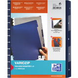 Oxford intercalaires vario-zipp, 5 touches, 245 x 316 mm