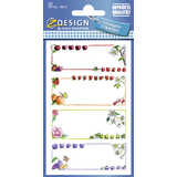 ZDesign home tiquette de cuisine "cadre fruits", enlevable
