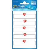 ZDesign home tiquette de cuisine "fraise"