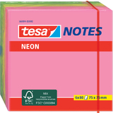 tesa bloc de notes adhsives, couleurs non, 75 x 75 mm