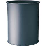 DURABLE corbeille  papier, rond, 15 litres, anthracite