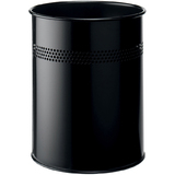 DURABLE corbeille  papier METALLIQUE, rond, 15 litres