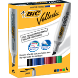 BIC marqueur pour tableau blanc velleda 1781, tui de 4