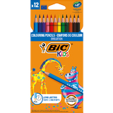 BIC kids Crayon de couleur evolution ecolutions, tui de 12
