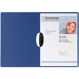 PAGNA bewerbungsmappe "Swing", din A4, aus Karton, blau