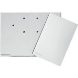 PAGNA parapheur Color, format A4, 20 compartiments, argent