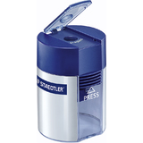 STAEDTLER taille-crayon avec rservoir, rond, argent