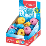 Maped taille-crayon i-gloo pour gauchers, prsentoir 24