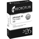 CHRONOPLAN jahresset 2026, din A5