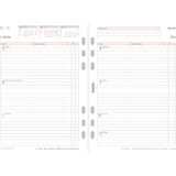 CHRONOPLAN wochenplan 2026, 1 Woche/2 Seiten, A5, Zeile
