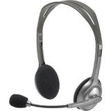 Logitech casque stro H110, 2 fiches jack de 3,5 mm,