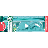 Maped kit de gomtrie Flex, incassable, 3 pices