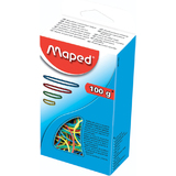 Maped bracelets caoutchouc en carton, 100 g, assorti