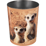 Lufer corbeille  papier "suricate", 13 litres, PP