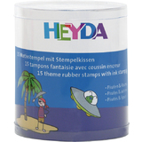 HEYDA kit de tampons  motifs "pirates & astronaute", bote