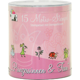HEYDA kit de tampons  motifs "princesses & fes", bote