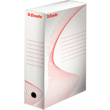 Esselte Bote d'archives, A4, (L)100 mm, en carton, blanc