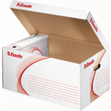 Esselte container d'archives, ondul, blanc