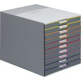 DURABLE module de classement VARICOLOR 10, avec 10 tiroirs