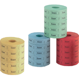 herlitz Essenmarken, 30 x 55 mm, 1.000 abriss je Rolle